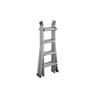 cosco 18ft reach height aluminum multi-position ladder ,300 lb. load capacity type ia duty rating