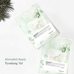 Pyunkang Yul Ceramide Calming Mask Pack 10 PCS - Korean Face Mask Skin Care Products - Beauty Face Mask Containing Panthenol, Hyaluronic Acid, Tea Tree, Shea Butter, Squalene and Cica - Korean Beauty