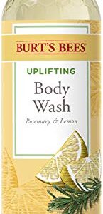 Burts Bees Rosemary & Lemon Body Wash, 12 Oz - Pack of 3 (Package May Vary)