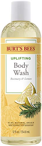 Burts Bees Rosemary & Lemon Body Wash, 12 Oz - Pack of 3 (Package May Vary)