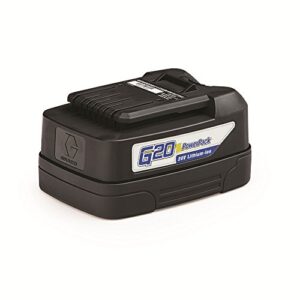 graco 17c930 g20 lithium-ion powerpack battery for handheld sprayers 20v