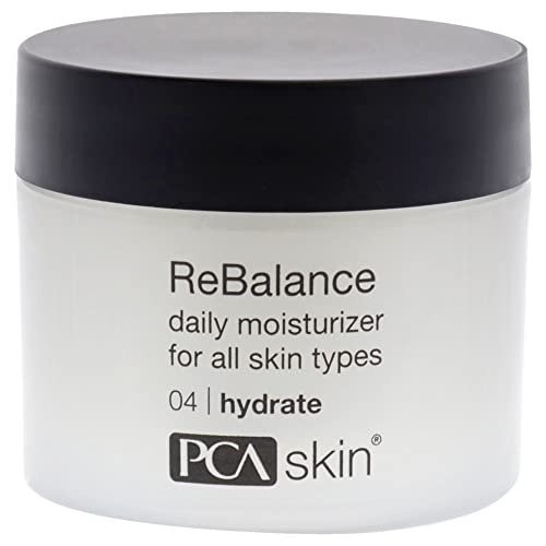 PCA SKIN ReBalance Daily Face Moisturizer - Moisturizing Anti Aging Facial Cream with Antioxidants & Hydrating Niacinamide for Normal / Sensitive Skin (1.7 oz)