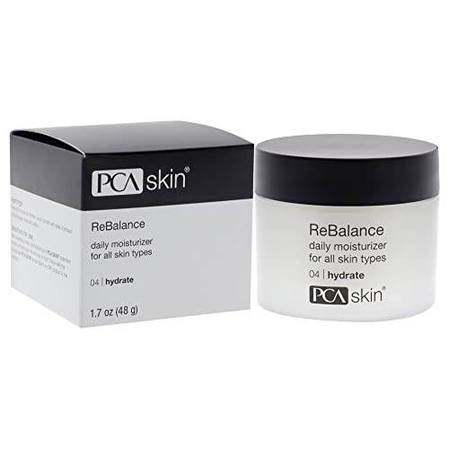 PCA SKIN ReBalance Daily Face Moisturizer - Moisturizing Anti Aging Facial Cream with Antioxidants & Hydrating Niacinamide for Normal / Sensitive Skin (1.7 oz)