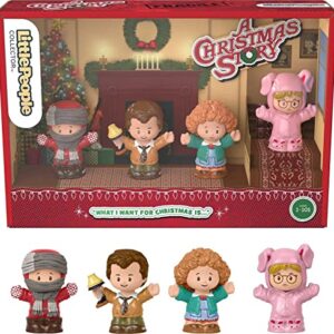 Little People Collector A Christmas Story Special Edition Figure Set In Display Gift Box for Adults & Fans, 4 Figurines [Amazon Exclusive]