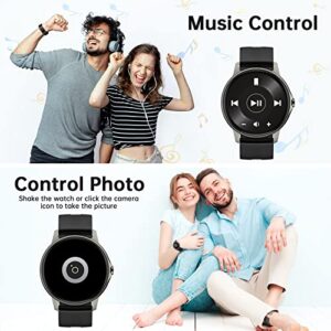 Smart Watches for Men (Answer/Make Call) 100 Sport Modes Fitness Tracker Heart Rate Blood Oxygen Sleep Monitor IP68 Waterproof Fitness Watch Activity Tracker and Smartwatches iPhone Android Compatible