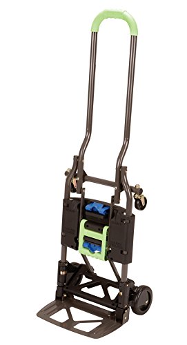 Cosco 12222PBG1E Shifter 300-Pound Capacity Multi-Position Heavy Duty Folding Dolly, Green Hand-Trucks & Shoulder Dolly Moving Straps