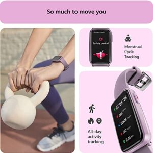 MorePro Fitness Tracker with Blood Pressure and Blood Oxygen, Fitness Watch with Heart Rate Monitor Health Sleep Tracking, Waterproof Smart Watch Activity Tracker Step Tracker for Women Men Kids