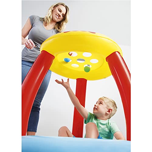 Fisher-Price® Animal Friends Ball Pit -Inflatable, Indoor/ Outdoot Use, 35x33in, Includes 15 Play Balls, Preschool Ages 2+