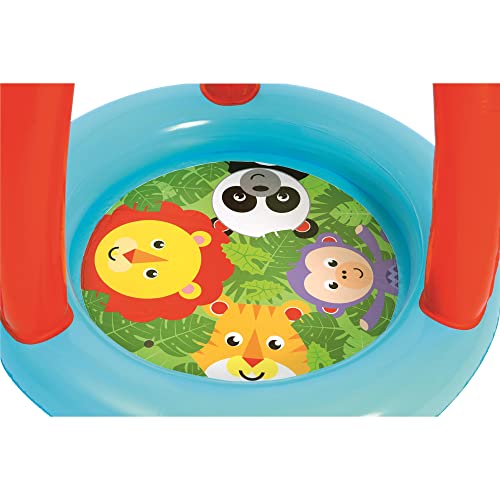 Fisher-Price® Animal Friends Ball Pit -Inflatable, Indoor/ Outdoot Use, 35x33in, Includes 15 Play Balls, Preschool Ages 2+