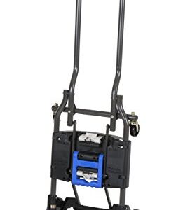 COSCO Shifter 135kg Multi Function Folding Handcart and Hand Truck (Blue)