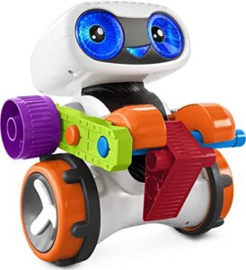 fisher-price preschool stem learning toy code ‘n learn kinderbot electronic robot with lights & games for ages 3+ years
