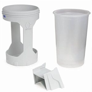 graco 17f518 truecoat 360 flexliner cup kit, 42 oz