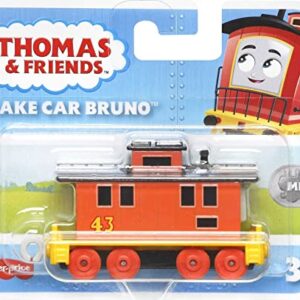 Thomas & Friends Toy Train, Brake Car Bruno Diecast Metal Push-Along Vehicle for Preschool Pretend Play Ages 3Y+