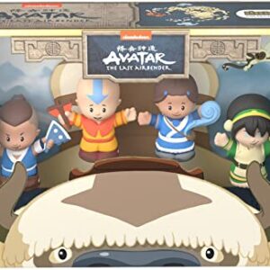 Little People Collector Avatar: The Last Airbender Special Edition Set In Display Gift Box For Adults & Fans, 4 Figures