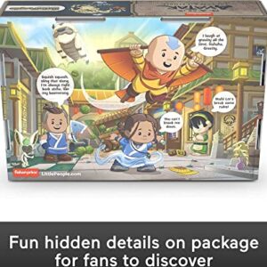 Little People Collector Avatar: The Last Airbender Special Edition Set In Display Gift Box For Adults & Fans, 4 Figures