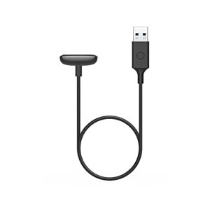 fitbit luxe & charge 5 and retail charging cable, official product, black, smartphone