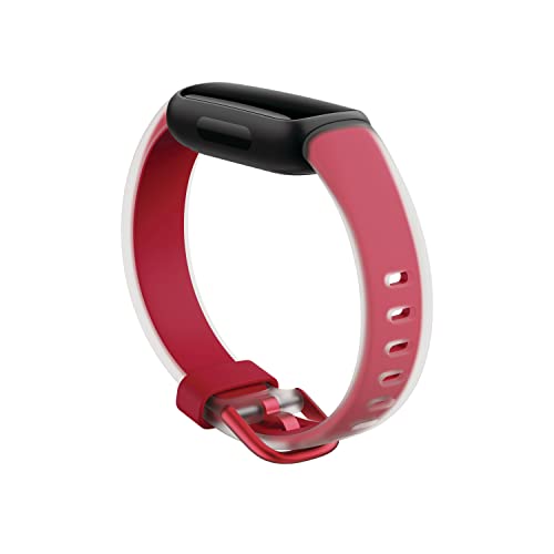 Fitbit Inspire 3,Translucent Band,Chili Pepper,Small