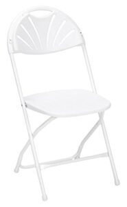 cosco folding chair, 8 pack, white