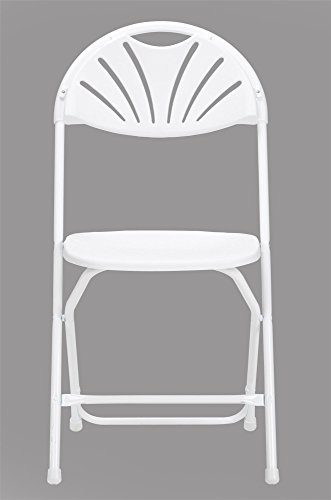 Cosco Folding Chair, 8 Pack, White