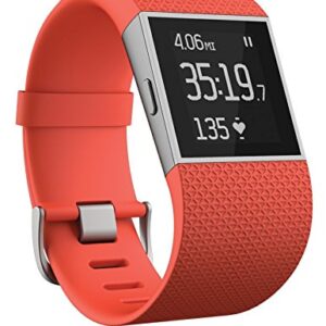 Fitbit Surge, Tangerine, Large