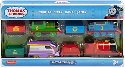 Fisher-Price Thomas & Friends Motorized Train Engine Set for Preschool Kids Ages 3 and up
