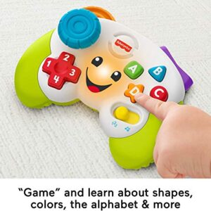 Fisher-Price Laugh & Learn Game and Pizza Party Gift Set of 2 toys with lights, music and learning content for baby and toddlers ages 6-36 months