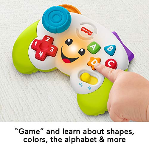 Fisher-Price Laugh & Learn Game and Pizza Party Gift Set of 2 toys with lights, music and learning content for baby and toddlers ages 6-36 months