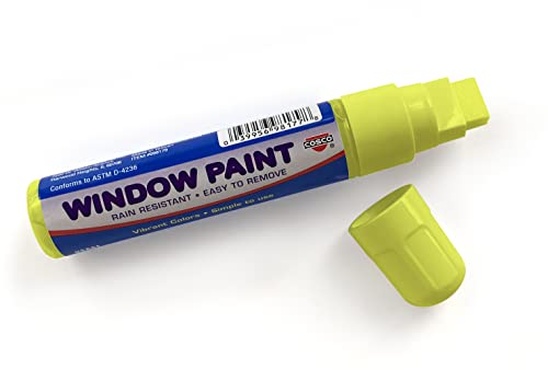 COSCO Yellow Window Paint Marker