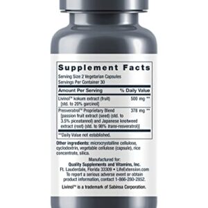 Life Extension GeroProtect Stem Cell - Healthy Cell Support Plant-Based Nutrients Formula Supplement for Anti-Aging & Longevity - Non-GMO, Gluten-Free, Vegetarian - 60 Capsules