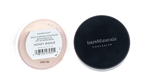 Bare Escentuals bareMinerals Multi-Tasking SPF 20 Concealer Honey Bisque Large Size 6g / .21 oz.