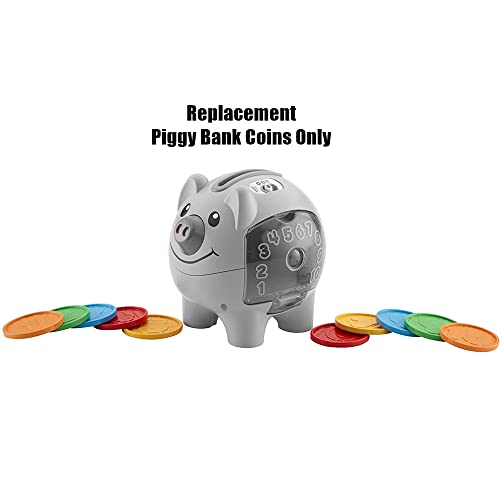 Replacement Parts for Fisher-Price Laugh and Learn ~ Laugh and Learn Smart Stages Piggy Bank - CDG67 ~ Replacement Piggy Bank Coins