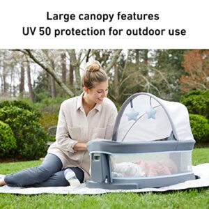 Graco Pack ‘n Play Travel Dome LX Playard | Features Portable Bassinet, Diaper Changer, and More, Kenton