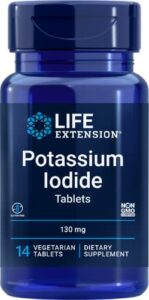 life extension potassium iodide 130mg 14 tablets