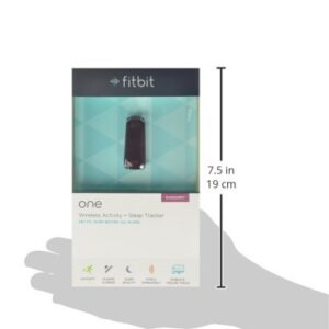 Fitbit One Wireless Activity Plus Sleep Tracker, Burgundy