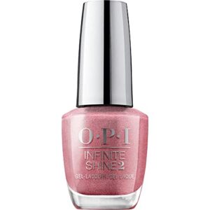 opi infinite shine 2 long-wear lacquer, chicago champaign toast, pink long-lasting nail polish, 0.5 fl oz