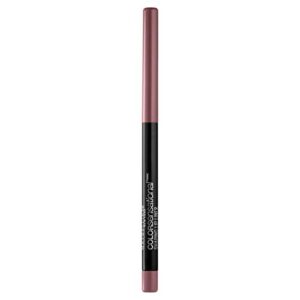 Maybelline Color Sensational Shaping Lip Liner with Self-Sharpening Tip, Almond Rose, Nude Pink, 1 Count