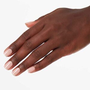 OPI Nail Lacquer, Sheer Crème Finsh Nude Nail Polish, Up to 7 Days of Wear, Chip Resistant & Fast Drying, Hint of Pink Tint, Put it in Neutral, 0.5 fl oz