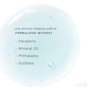 City Beauty Eye Revive Firming Serum - Anti-Aging Eye Treatment - Firm, Tighten, & Hydrate - Natural Solution For Sagging Skin & Under-Eye Wrinkles - Cruelty-Free Skin Care