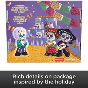 Little People Collector Día De Muertos Special Edition Set In A Display Gift Package for Adults & Kids, 3 Figures