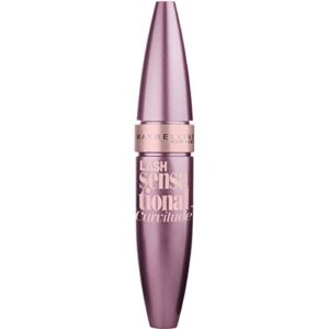 Maybelline New York Lash Sensational Curvitude Washable Mascara, Blackest Black, 0.33 fl. oz.