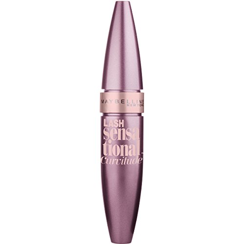 Maybelline New York Lash Sensational Curvitude Washable Mascara, Blackest Black, 0.33 fl. oz.