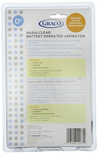 Graco NasalClear Nasal Aspirator, 1 Count