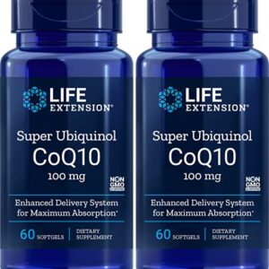 Super Ubiquinol CoQ10 100 mg, 60 softgels-Pack-2