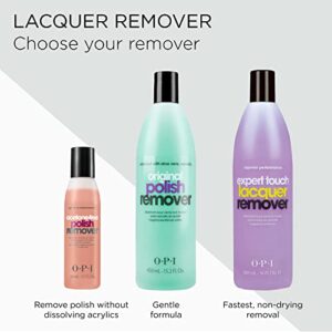 OPI Nail Polish Remover, Expert Touch Fastest Non-Drying Formula, Great for Gel Nail Polish Removal & Leaves Cuticles Soft & Smooth, 3.7 fl oz