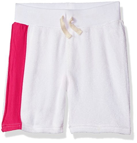 Burt's Bees Baby Baby Girls' Striped Board Shorts (Baby) - Cloud - 3-6 Months