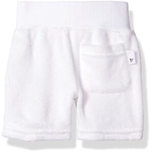 Burt's Bees Baby Baby Girls' Striped Board Shorts (Baby) - Cloud - 3-6 Months