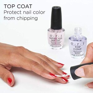 OPI Top Coat, Protective High Gloss Shine Nail Polish Top Coat, 0.5 fl oz