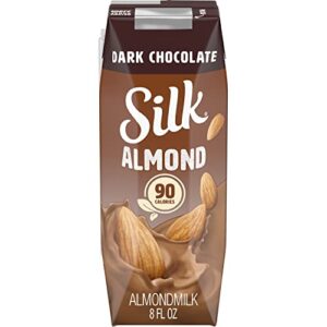 silk organic original almond milk, 8 fl oz (pack of 18)