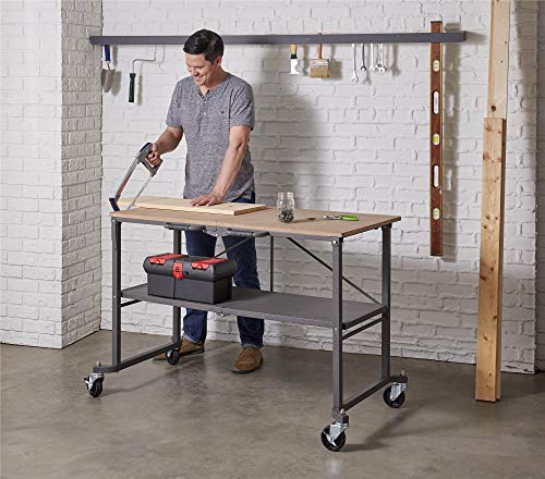 COSCO 66721DKG1E Folding Workbench and Table, Dark Gray