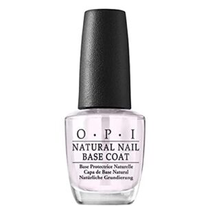 opi natural nail base coat, nail polish base coat, 0.5 fl oz